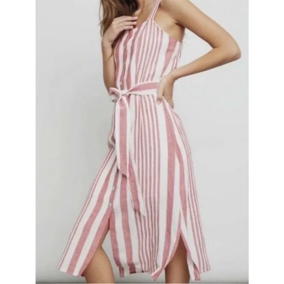 Rails Clement MIDI Sheath Dress- Montreal Stripe- M- excellent condition! - Picture 3 of 7